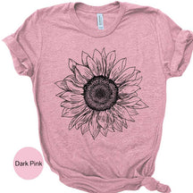 Sunflower Sunshine Womens Fall T-Shirt