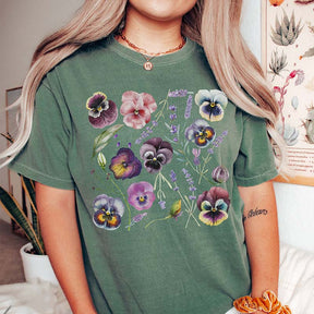 Pansy Floral T-Shirt