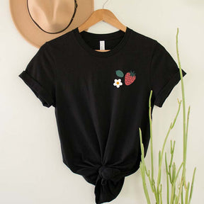 Strawberry Farmers Market Fruit Foodie T-Shirt