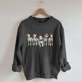 Christmas Dalmatian Sweatshirt