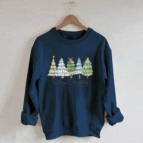 Merry Christmas Tree Sweatshirt