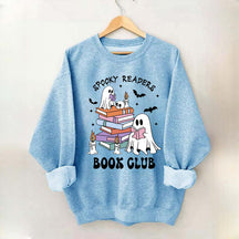 Ghost Halloween Spooky Readers Sweatshirt