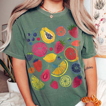 Cute Vintage Fruit Lemon Citrus T-Shirt