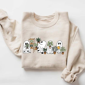 Cute Ghost Plant Sweatshirt