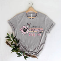 Sunflower with Butterflies T-Shirt