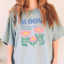 Inspirational Boho Flower Bloom T-Shirt