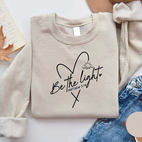 Be The Light Mathew 5:14 Sweatshirt