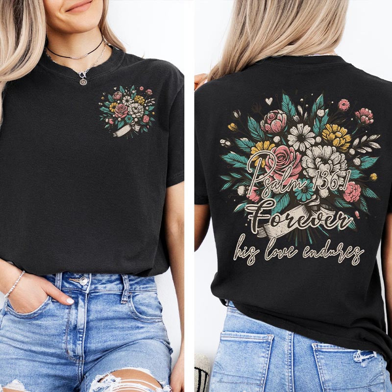 Boho Women Bible Verse  Floral T-Shirt