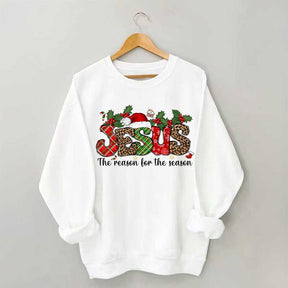 Jesus The Reason For The Season Christmas Sweatshirt