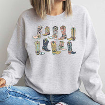 Cowgirl Boots Country Concert Sweatshirt