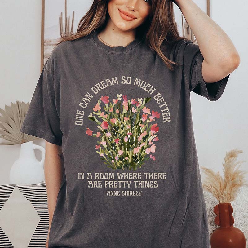 Wild Flower Bookish Merch T-Shirt