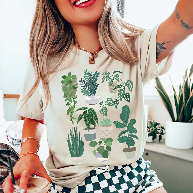 Houseplants Indoor Gardener Gift T-Shirt