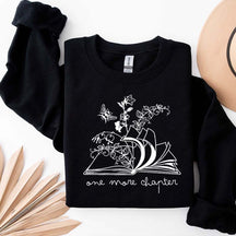 Floral One More Chapter Bookish Sweatshirt