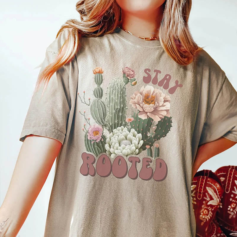 Cactus Inspirational Saying T-Shirt