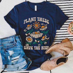 Environment Plant Lady 70’s Inspired T-Shirt