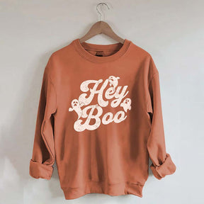 Hey Boo Halloween Sweatshirt