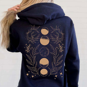 Celestial Moon Phase Hoodie