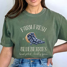 Farmers Market Blueberry T-Shirt