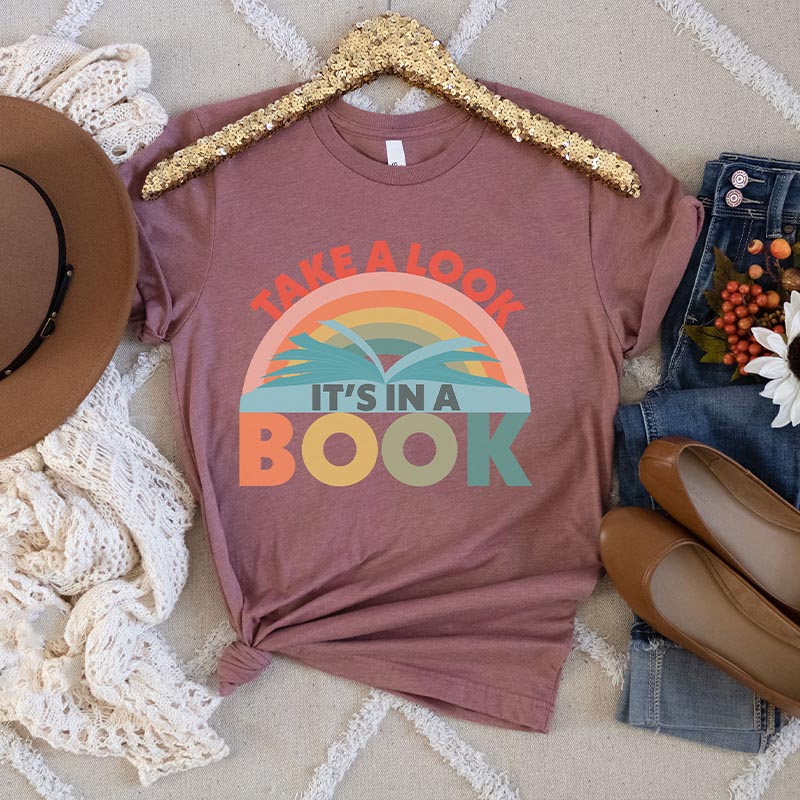 Reading Rainbow Book Lover T-Shirt