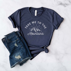 Take Me To The Mountains Hiking T-Shirt