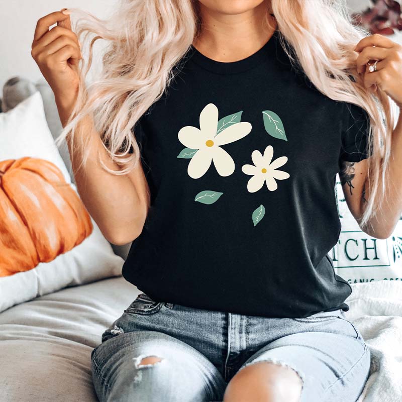 Floral Boho Summer Gardener T-Shirt