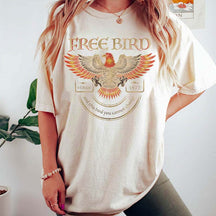 Free Bird Comfort Colors Rock Band T-Shirt