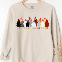 Chicken Funny Farmer Farm Sweatshirt