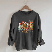 Christmas Chicken Sweatshirt