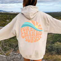 Forever Chasing Sunsets Beach Hoodie