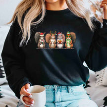 Squirrel Christmas Animals Sweatshirt