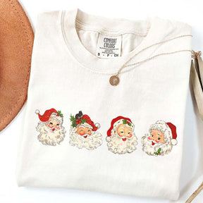 Vintage Santa Retro Christmas T-Shirt