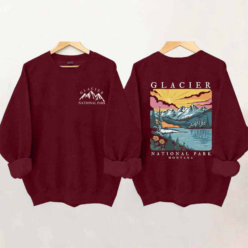 Glacier National Park Sweatshirt