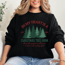 In My Heart Is A Christmas Tree Farm Sweatshirt