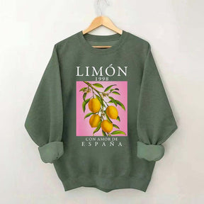 Limon Con Amor De Espana Sweatshirt