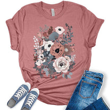 Women's Vintage Flower T-Shirt