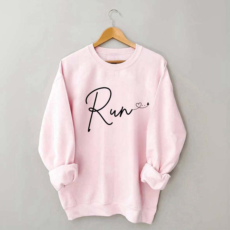 Outdoor Run Running Merch Sweatshirt