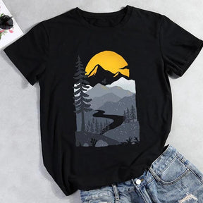 Hiking Landscape Hiking T-Shirt