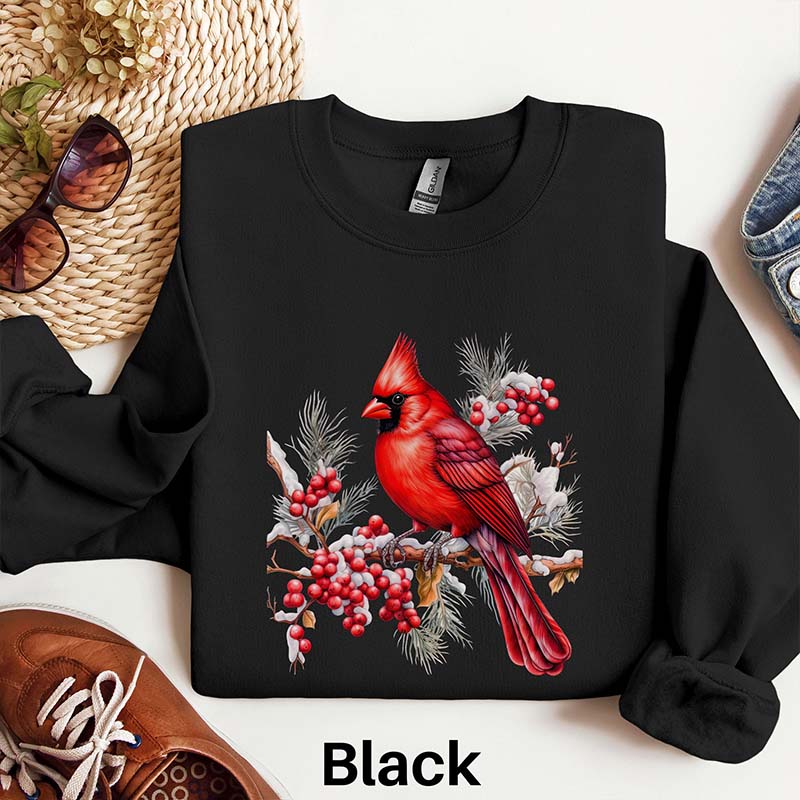 Cardinal Bird Lover Sweatshirt