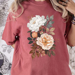 Wild Flowers  Botanical Garden Lover T-Shirt