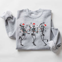 Christmas Dancing Skeleton Sweatshirt