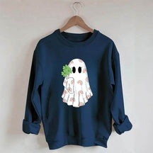 Funny St Patricks Day Ghost Sweatshirt