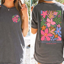 Flowers Inspirational Kindness T-Shirt