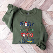 Dance Like Frosty Shine like Rudolph Give like Santa Love Like Jesus Sweatshirt