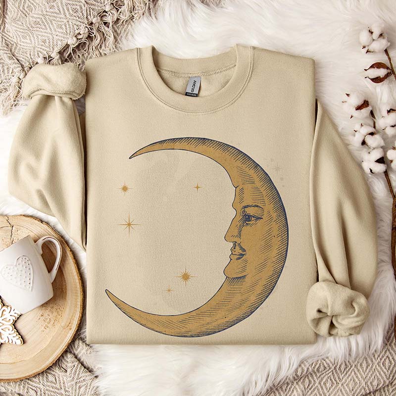 Boho Moon Goth Sweatshirt