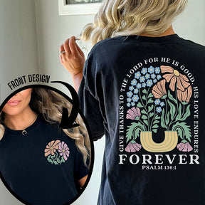 Boho Christian Jesus Floral T-Shirt