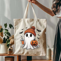 Halloween Spooky Cute Ghost Tote Bag