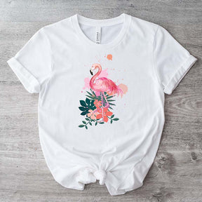 Watercolor Flamingo Gift T-Shirt