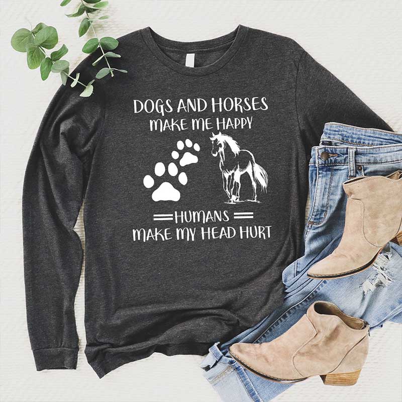 Country Girl Horse Love Southern Sweatshirt