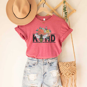 Retro Kindness Bee Be Kind T-Shirt