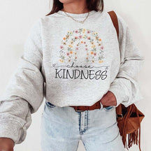 Choose Kindness Good Vibes Sweatshirt